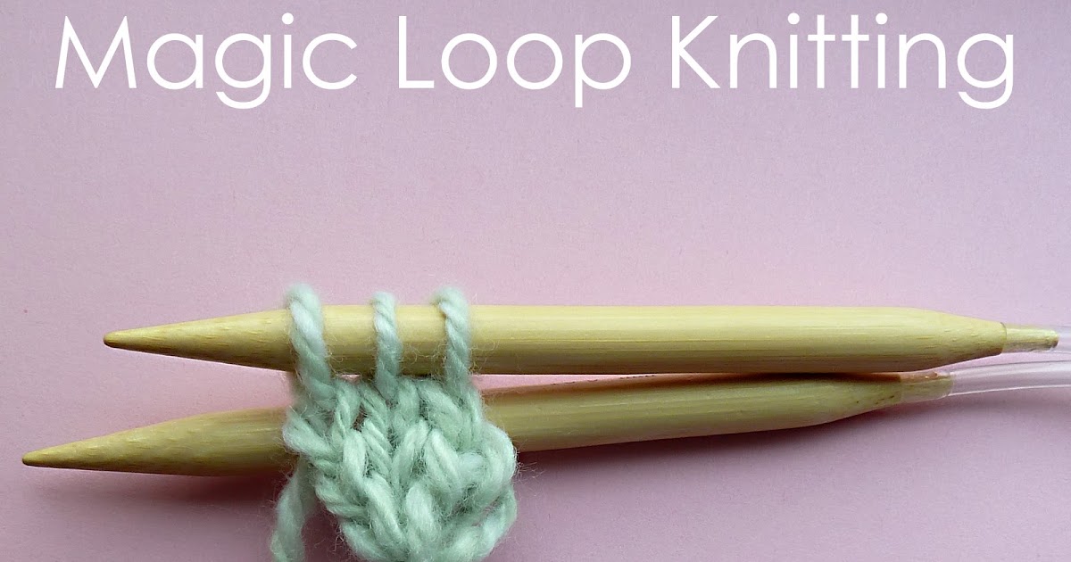 Circular cast on and magic loop knitting Craft me Happy! Circular