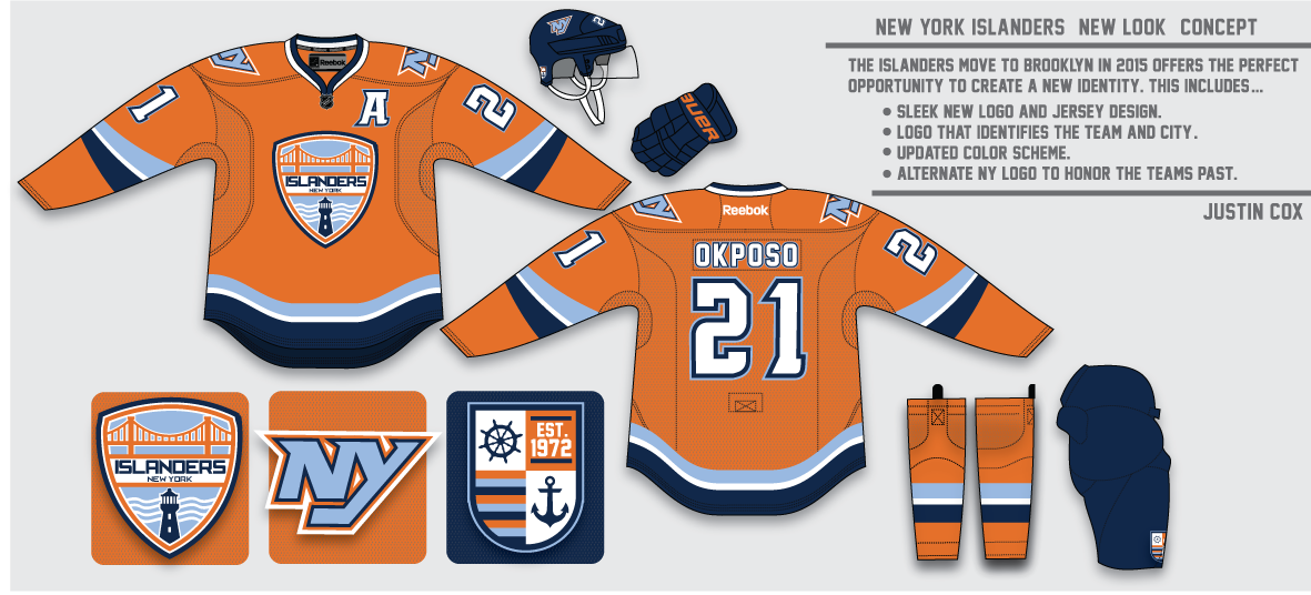 New York Islanders Alternate Logo  Hockey logos, New york islanders, Hockey