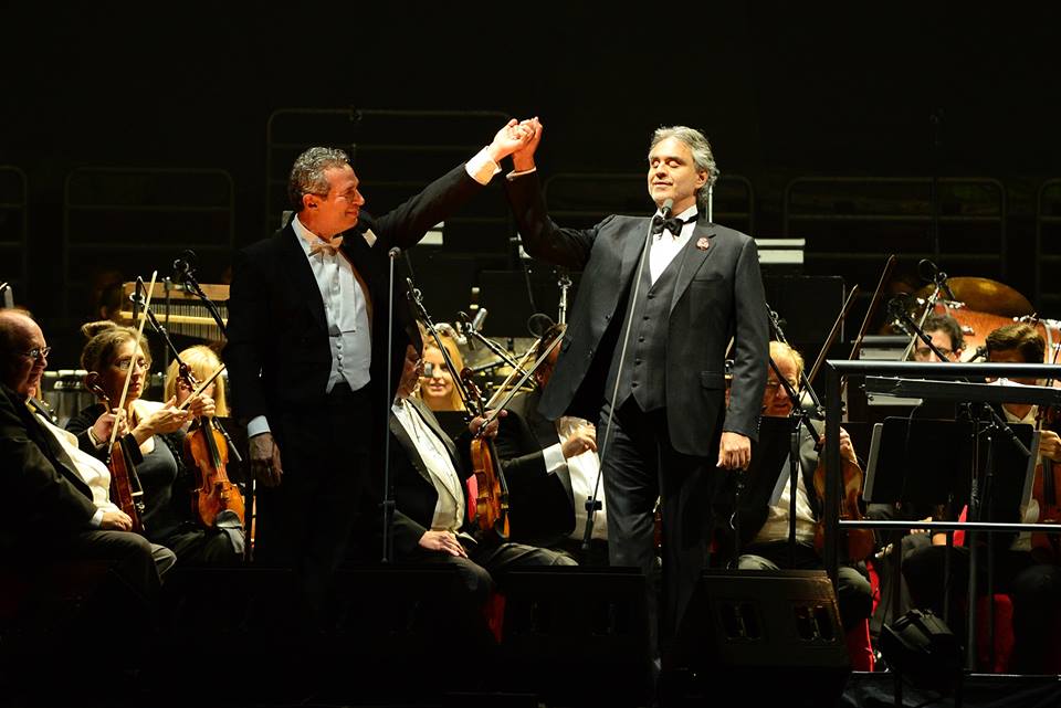 ciao! newport beach a dream... Andrea Bocelli live