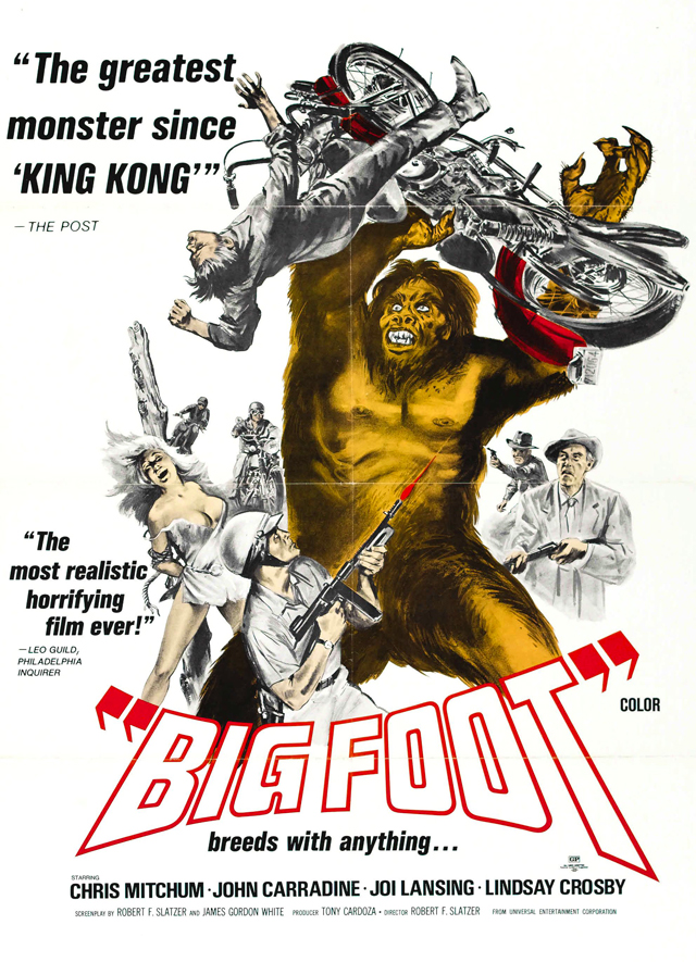 bigfoot | biker movie poster