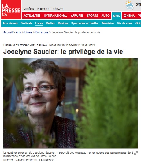 Jocelyne Saucier — Wikipédia