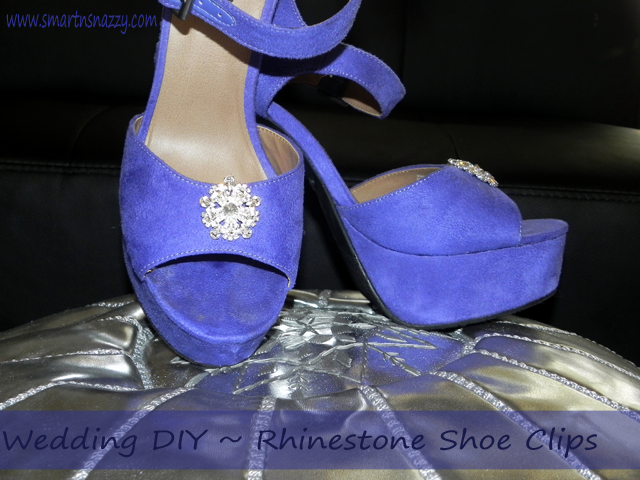 Smart N Snazzy Wedding Diy Rhinestone Shoe Clips