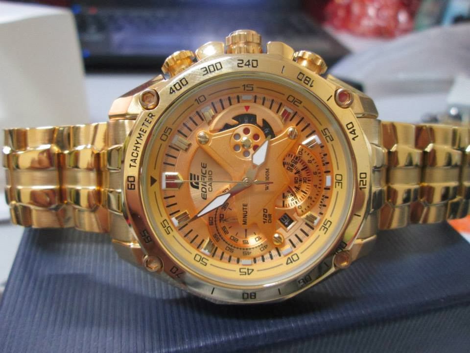 casio edifice gold price