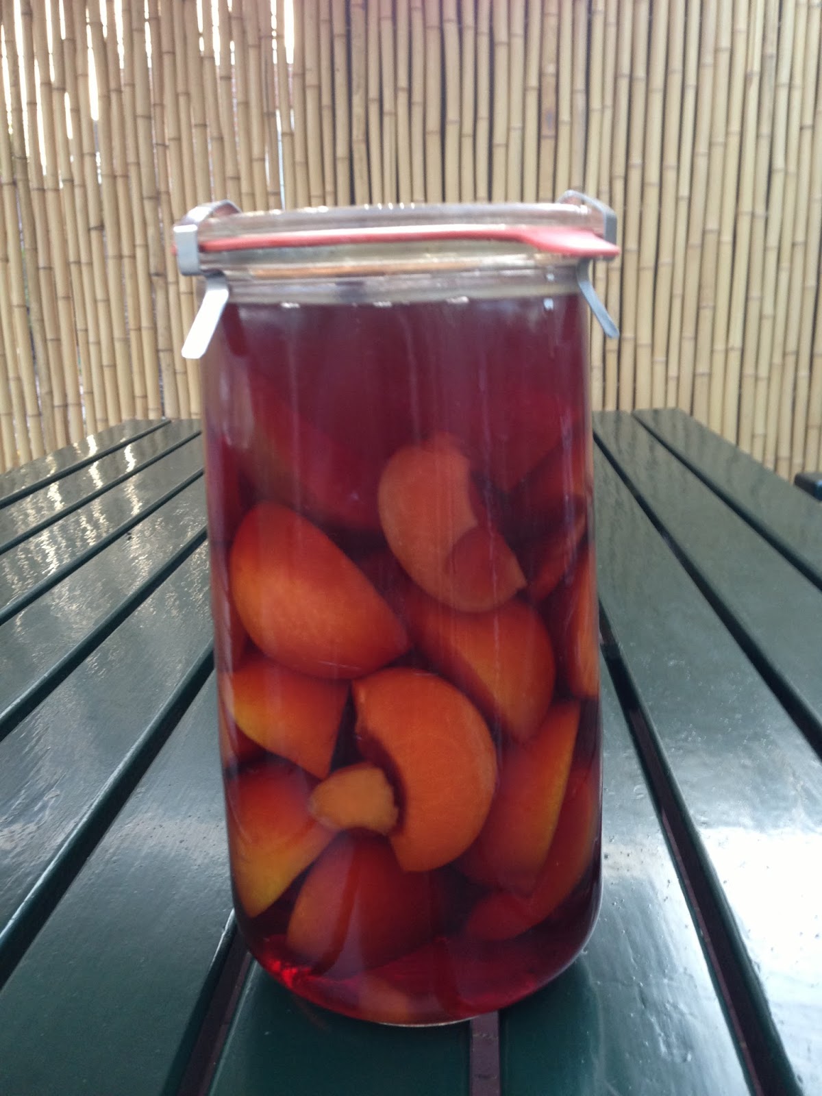 Likeurrecepten van een geheelonthouder Pruimen, 'zwetschen', nectarine