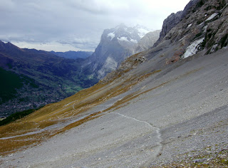 Wetterhorn from the Eiger Trail