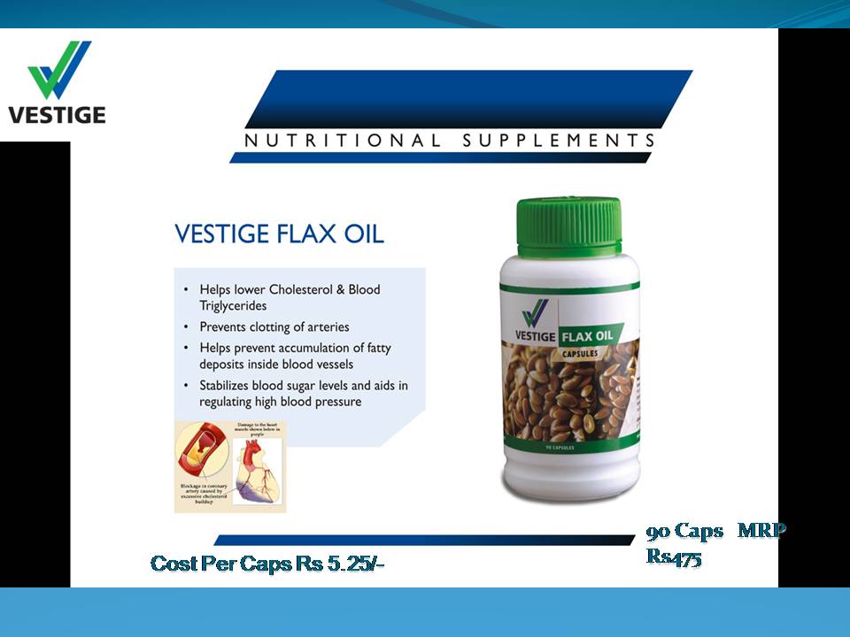 imayam associates vestige flax seed oil