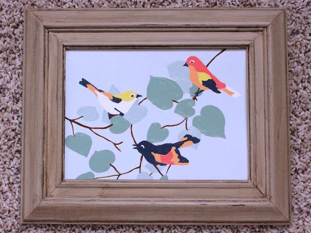 Thrift Store Painting Makeover