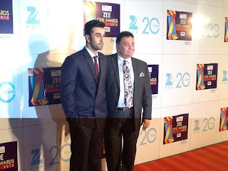 Ranbir,Deepika,Vidya & others at Zee Cine Awards