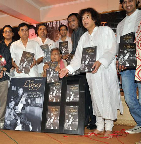 Photos  Zakir Hussain at The Legacy Music Album launch film pics
