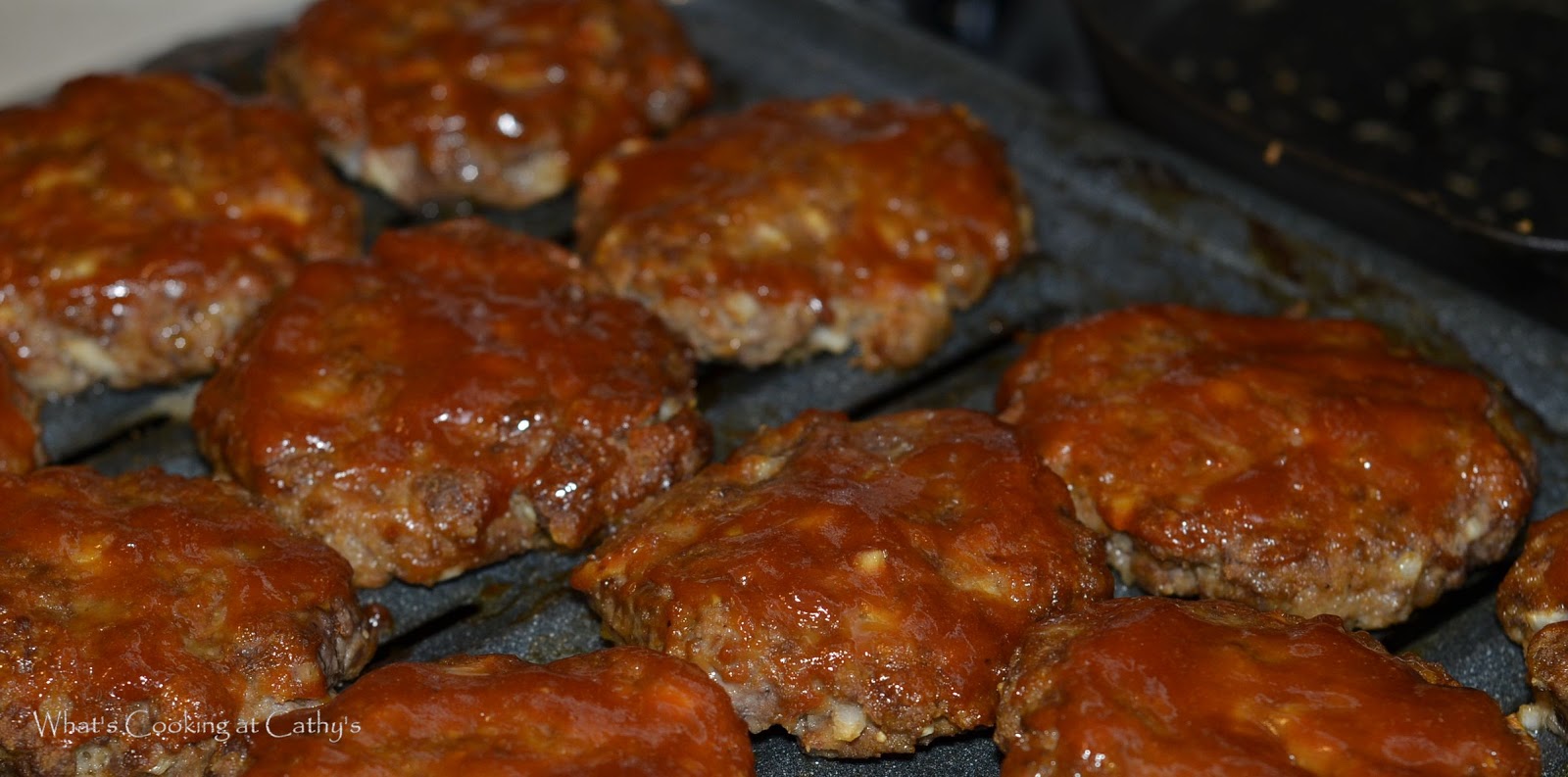 oven baked meatloaf patties