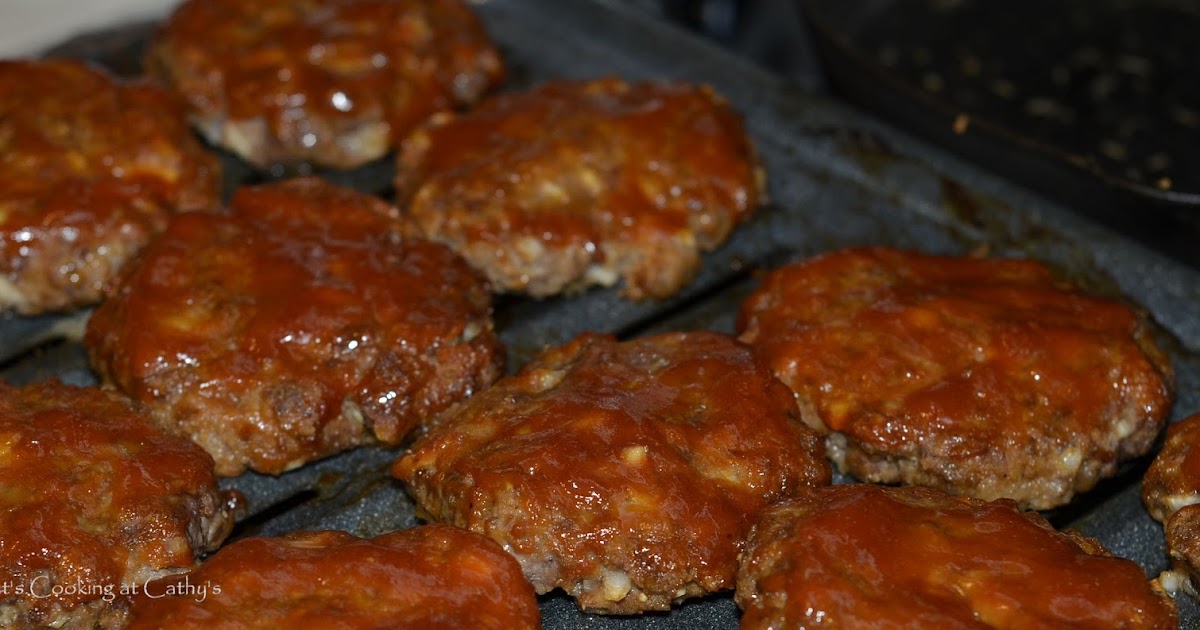 What's Cooking At Cathy's? Meatloaf Patties