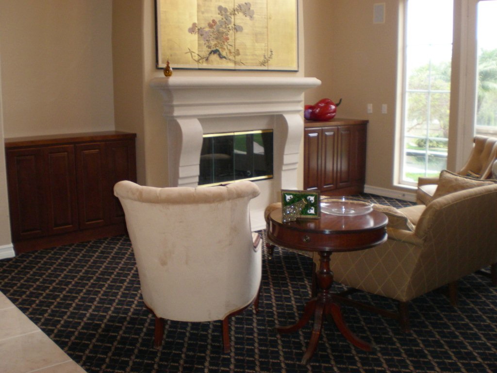 Denise Cerro Cement Fireplaces