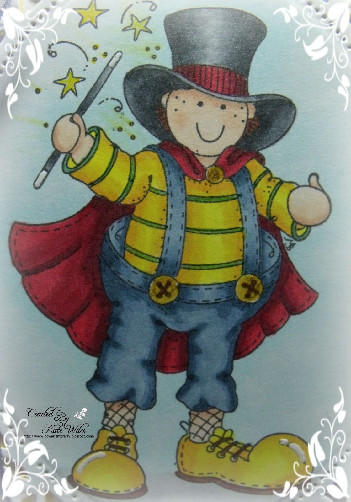 Downrightcrafty Primary Colours and Molly Bloom Grimsby Crafts Copic Class