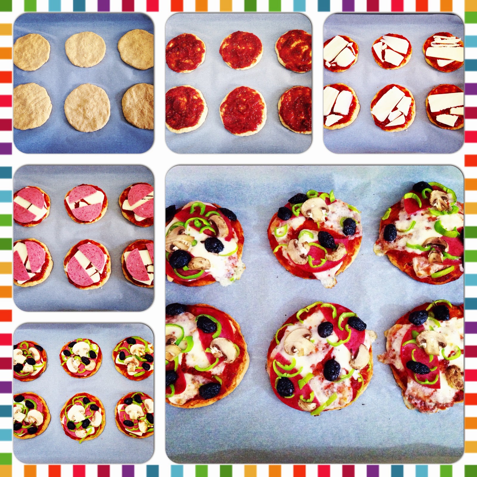 Diyet Mini Pizzalar Tarifi Diyet Mini Pizzalar Tarifi