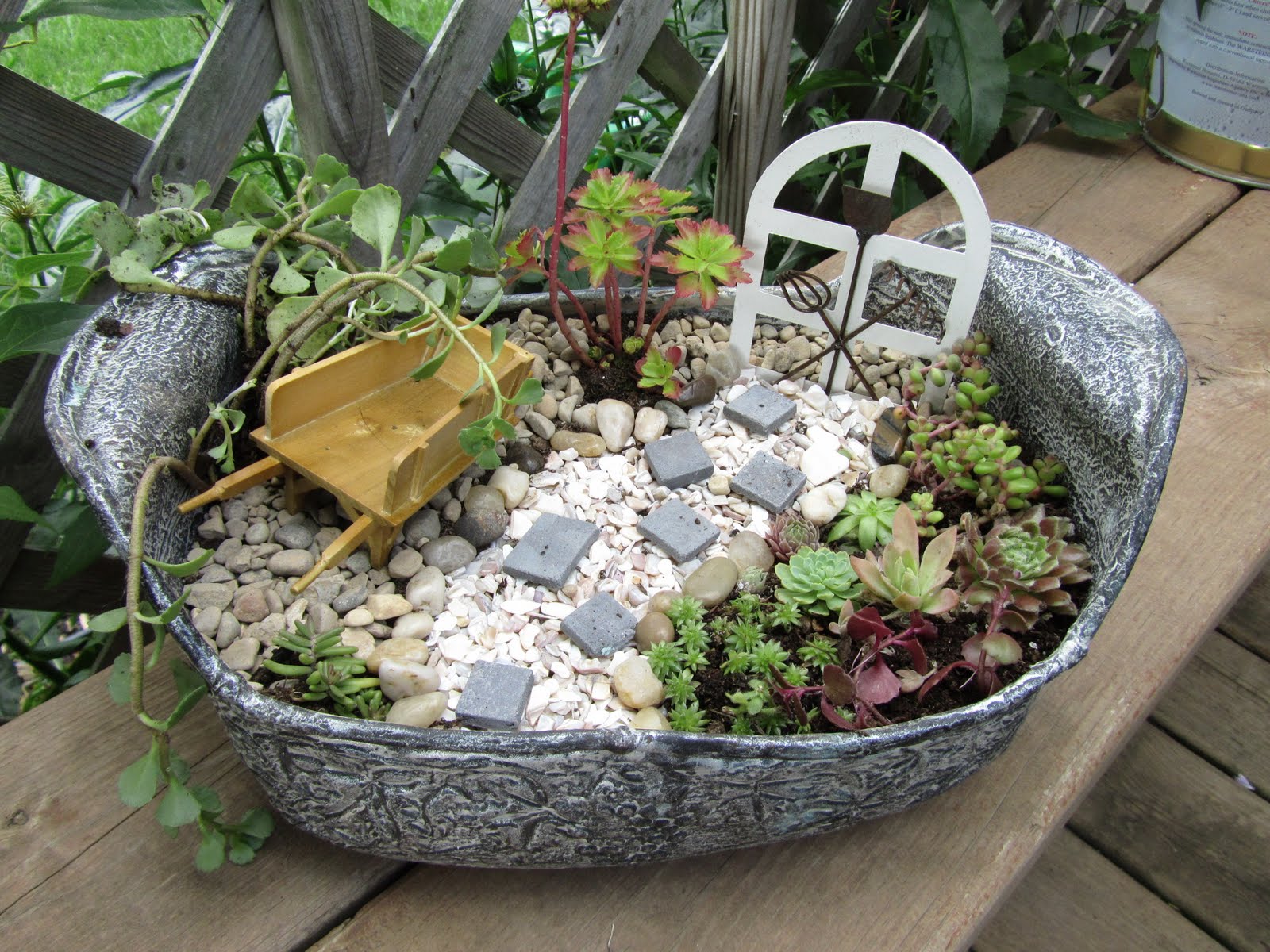 Cheesehead Gardening: How to make the miniature gardens ...