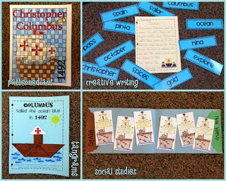 Lory's 2nd Grade Skills: Columbus Day Fun & Freebies