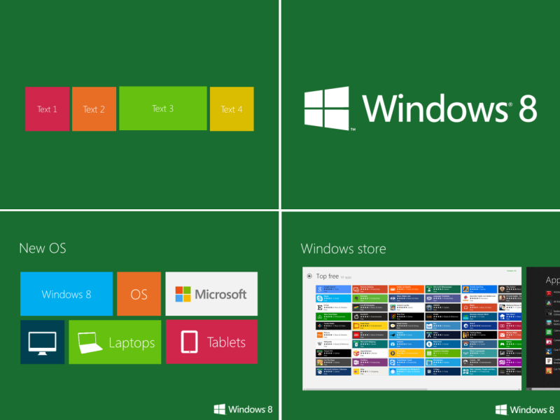 Windows 8 Website Templates Free