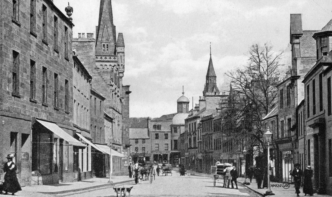 Tour Scotland Photographs Old Photographs Crossgate Cupar Fife Scotland