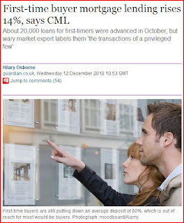 First Time Buyers Lending LTV Errors in The Guardian First Time Buyers Lending LTV Errors in The Guardian