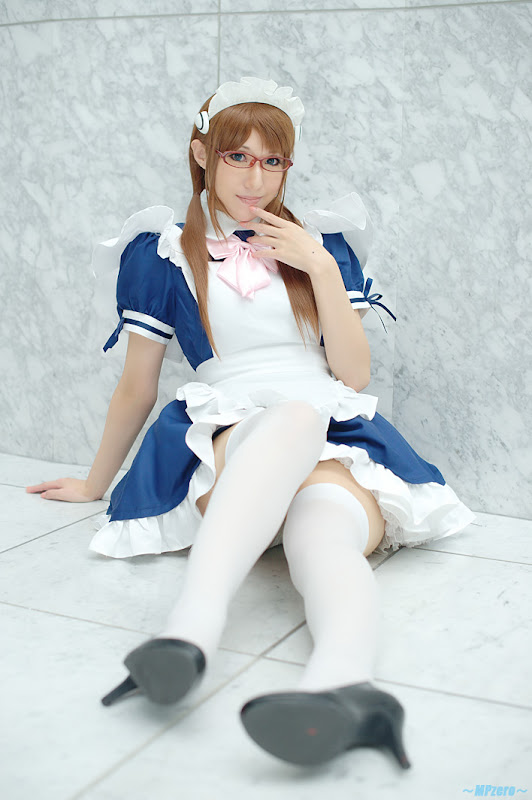 CosRain.Com  Wakame＇s COSPLAY - Mari Illustrious Makinami