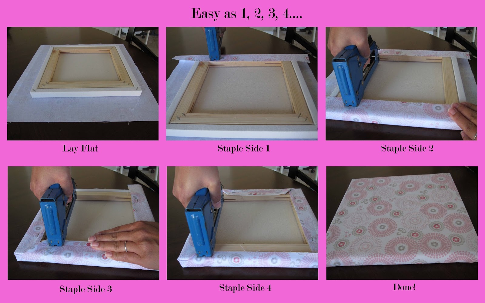 Canvas Name Wall Hanging