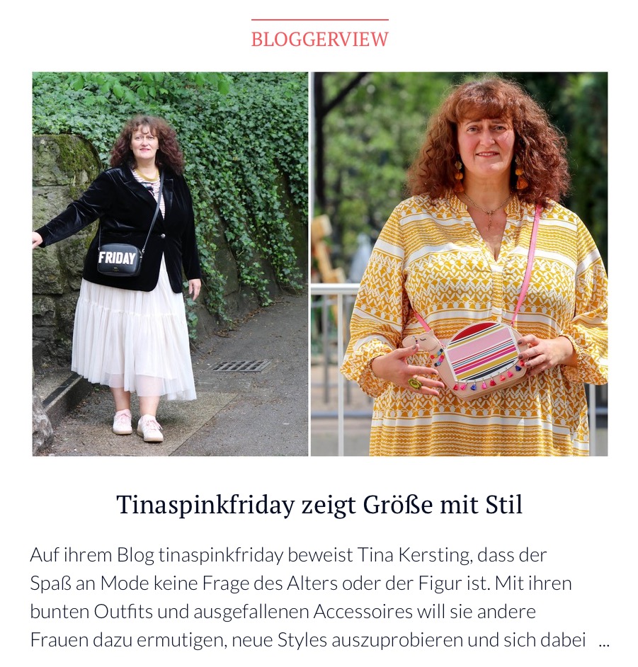 Tinaspinkfriday bei Fashn