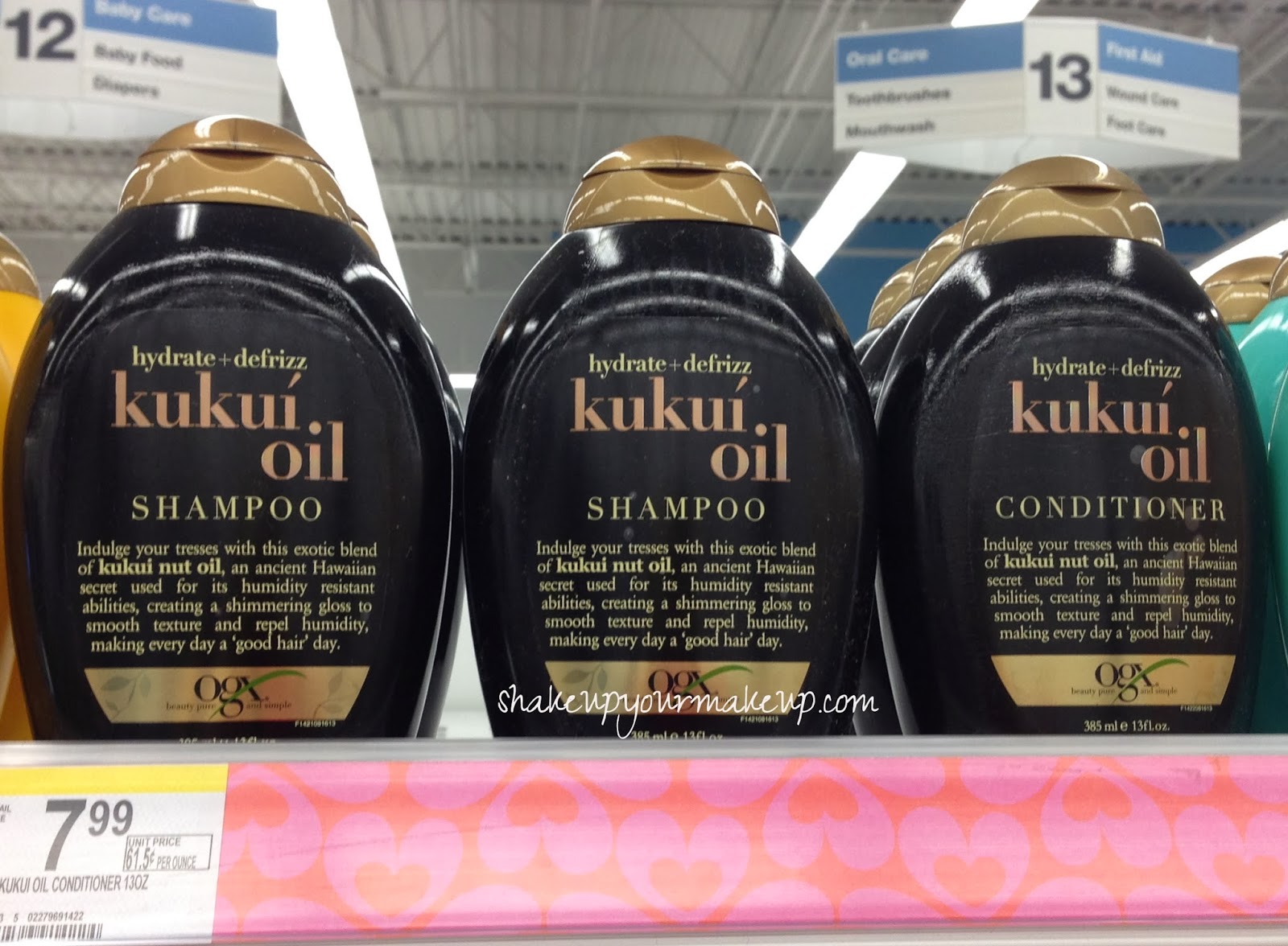 Spotted at Walgreens Organix Hair Lemon Highlights, Kukui Oil, Sea