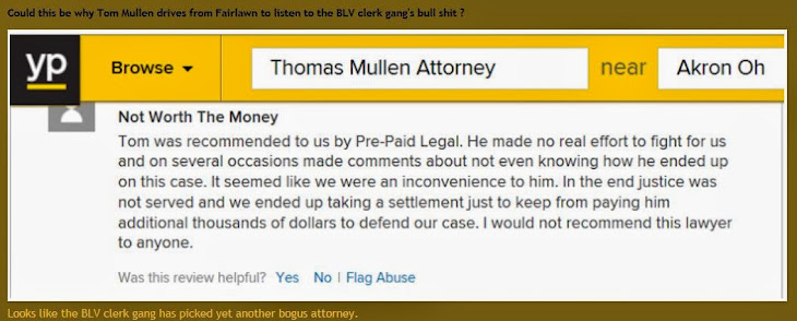 If Brady Lake Village does get a mayor's court,Tom T Mullen will be telling the mayor what to do !