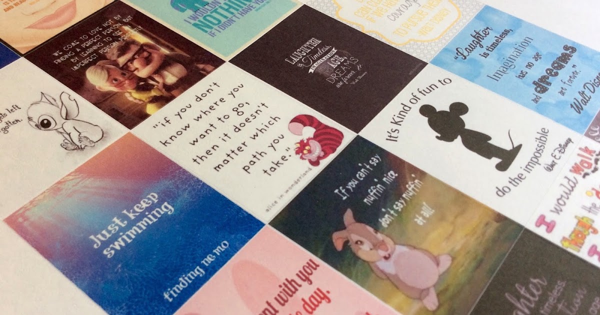 My Planner Envy Blog Disney Quote Stickers for the ECLP