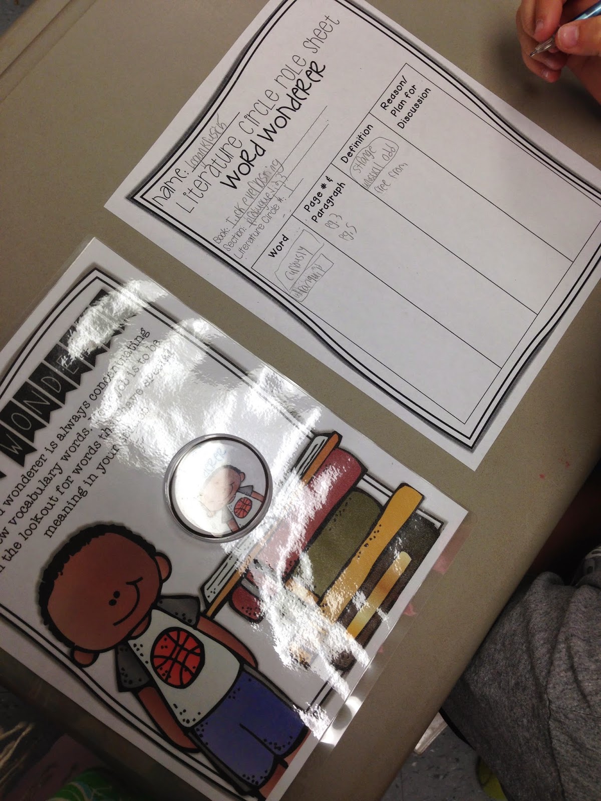 Life in First Grade Literature Circles