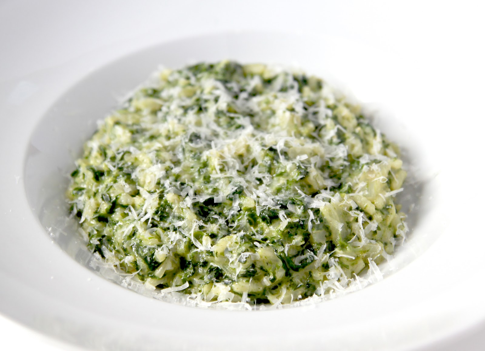 Risotto aux Épinards La cuisine de Bernard