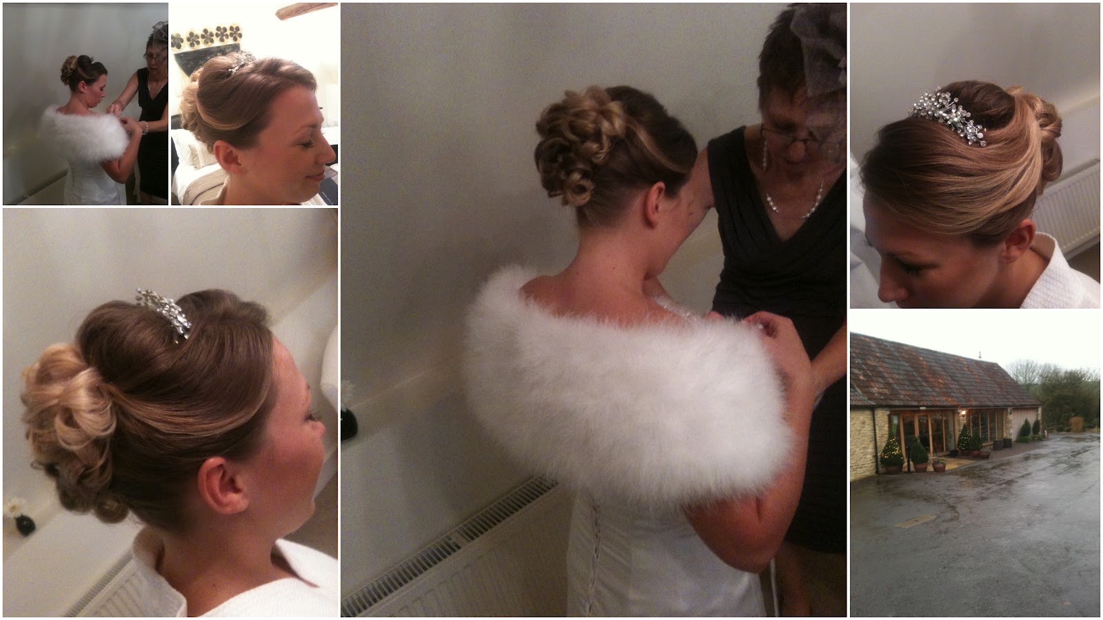 Laura S Winter Wedding At Kingscote Barn