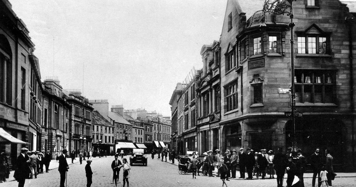 Tour Scotland Photographs Old Photographs High Street Arbroath Scotland