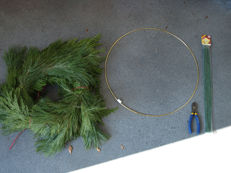 How to Make a Wreath from Garland (No Special Skills Required!) Less