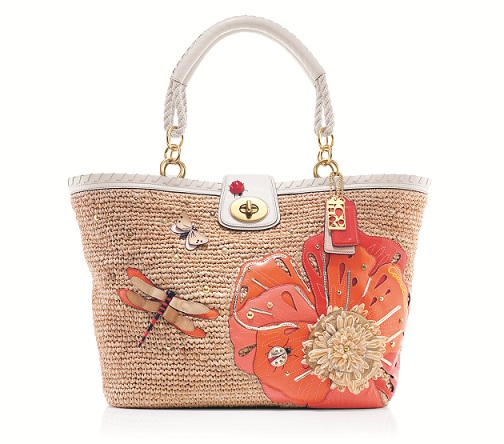 coach hamptons weekend tote