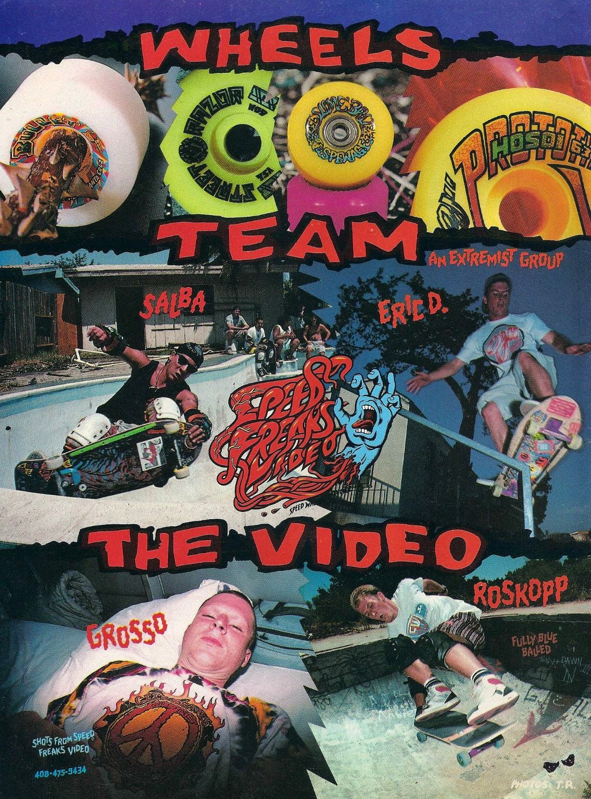 Nostalgia on Wheels 1980's Skateboard Wheel Ads