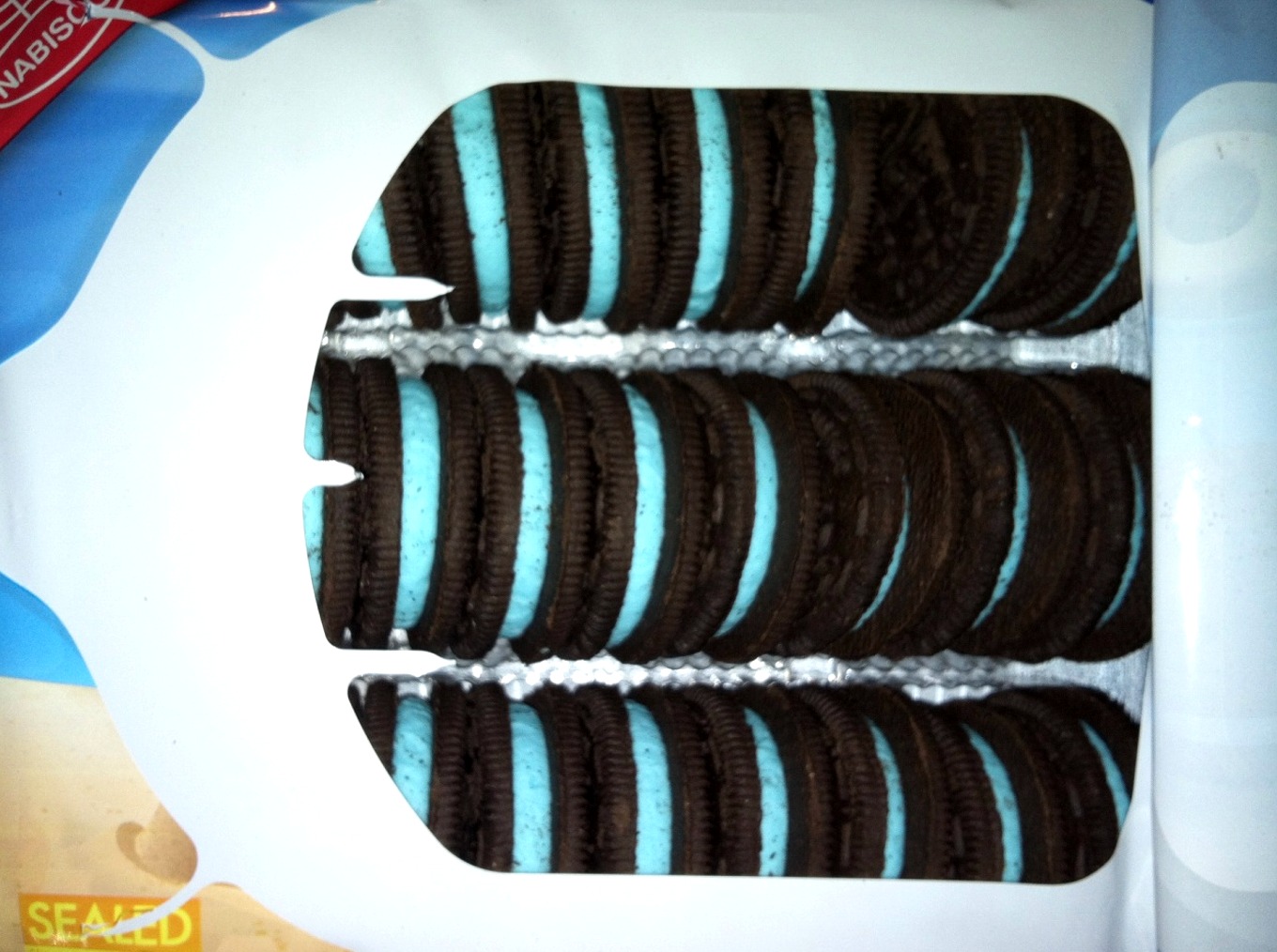 blue oreo cookies