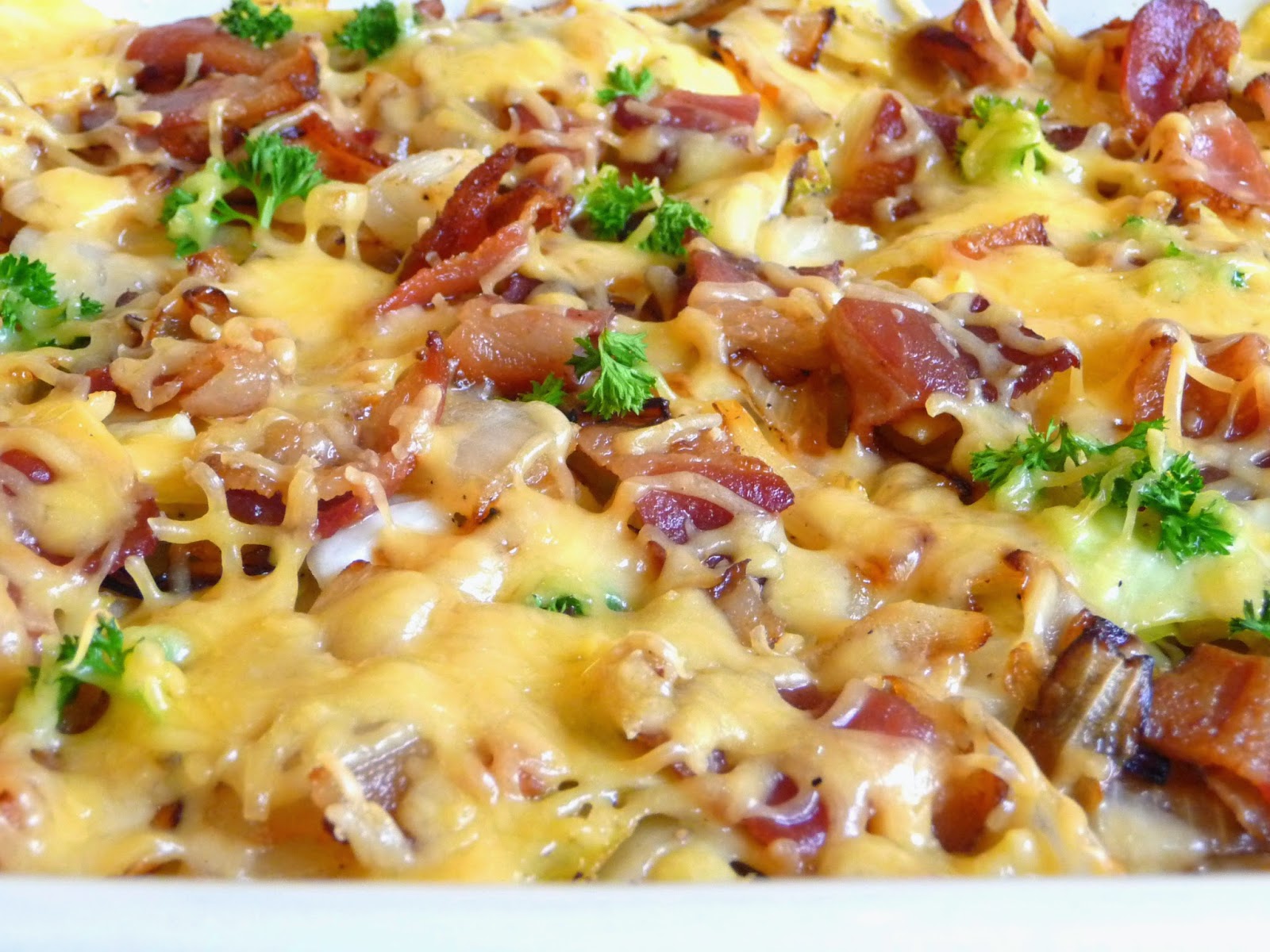 SPLENDID LOWCARBING BY JENNIFER ELOFF SMOKED GOUDA CABBAGE AND BACON