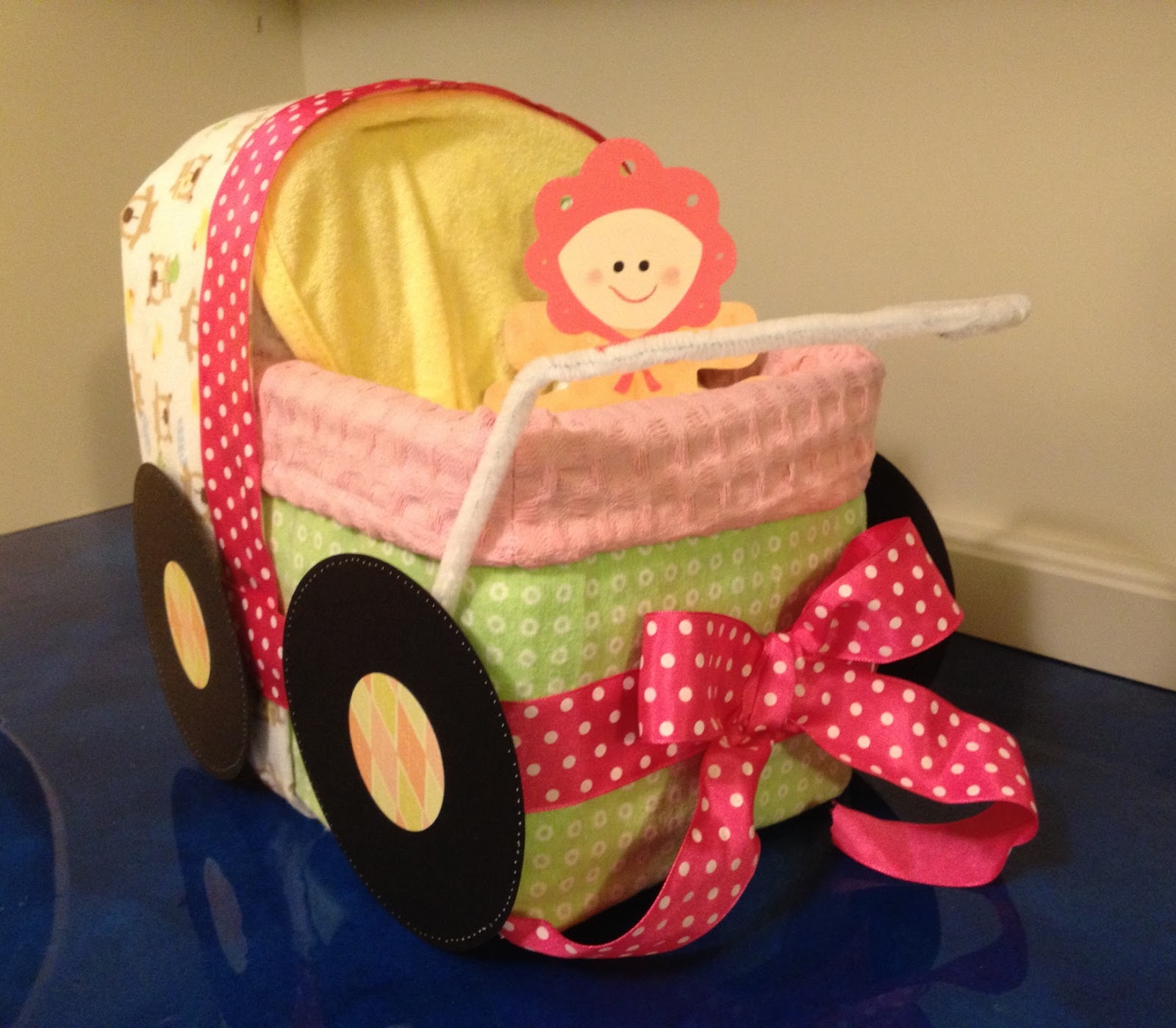  Marilyn's Crafts Diaper Baby Carriage