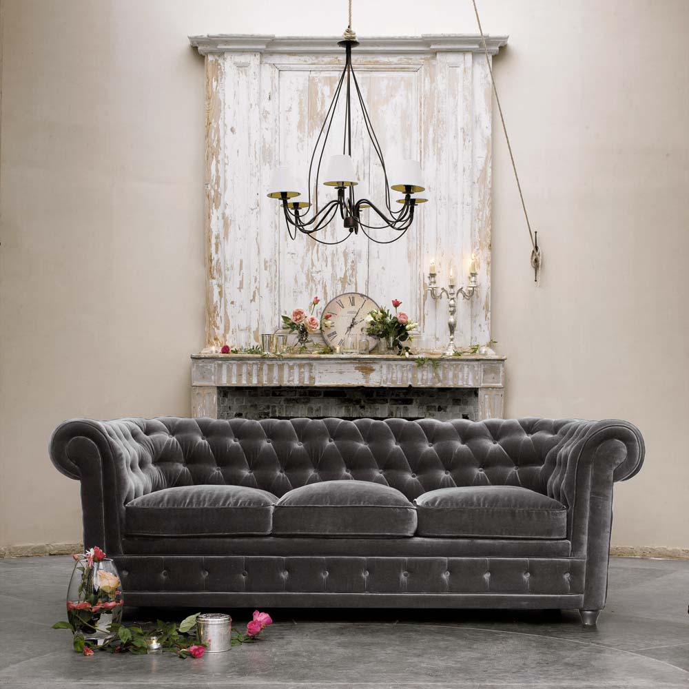 Grey Velvet Sofa | 1000 x 1000 · 98 kB · jpeg