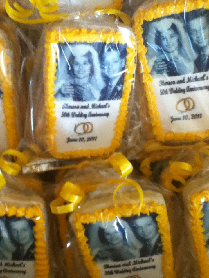 Labels anniversary photo cookies Labels anniversary photo cookies