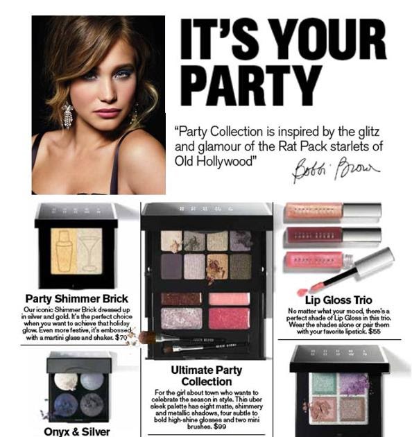 Rouge Deluxe Bobbi Brown Party Collection Launch