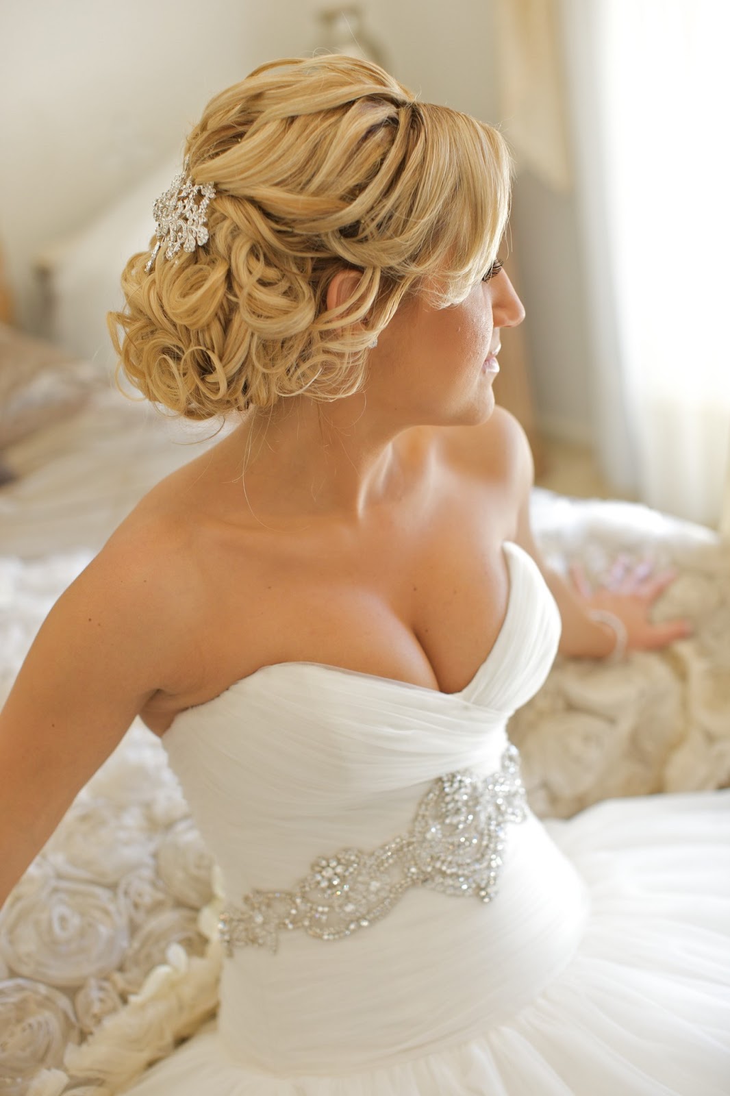 wedding hairstyles for long hair half up with veil Hair!