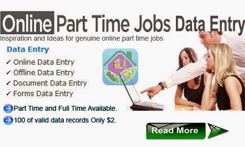 data entry part time job from home 2015