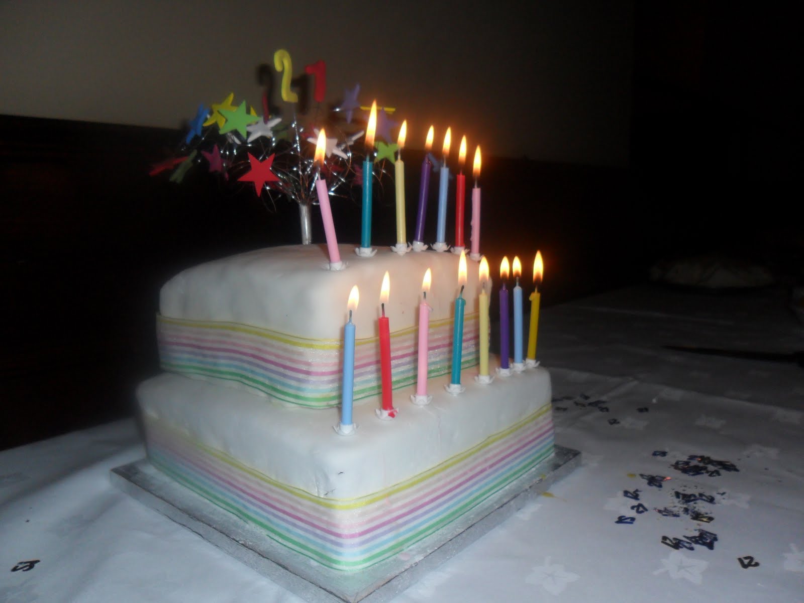 Cakecuccino: My 21st birthday cake!