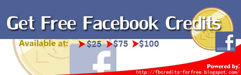 Facebook Credits For Free - No Software To Download!
