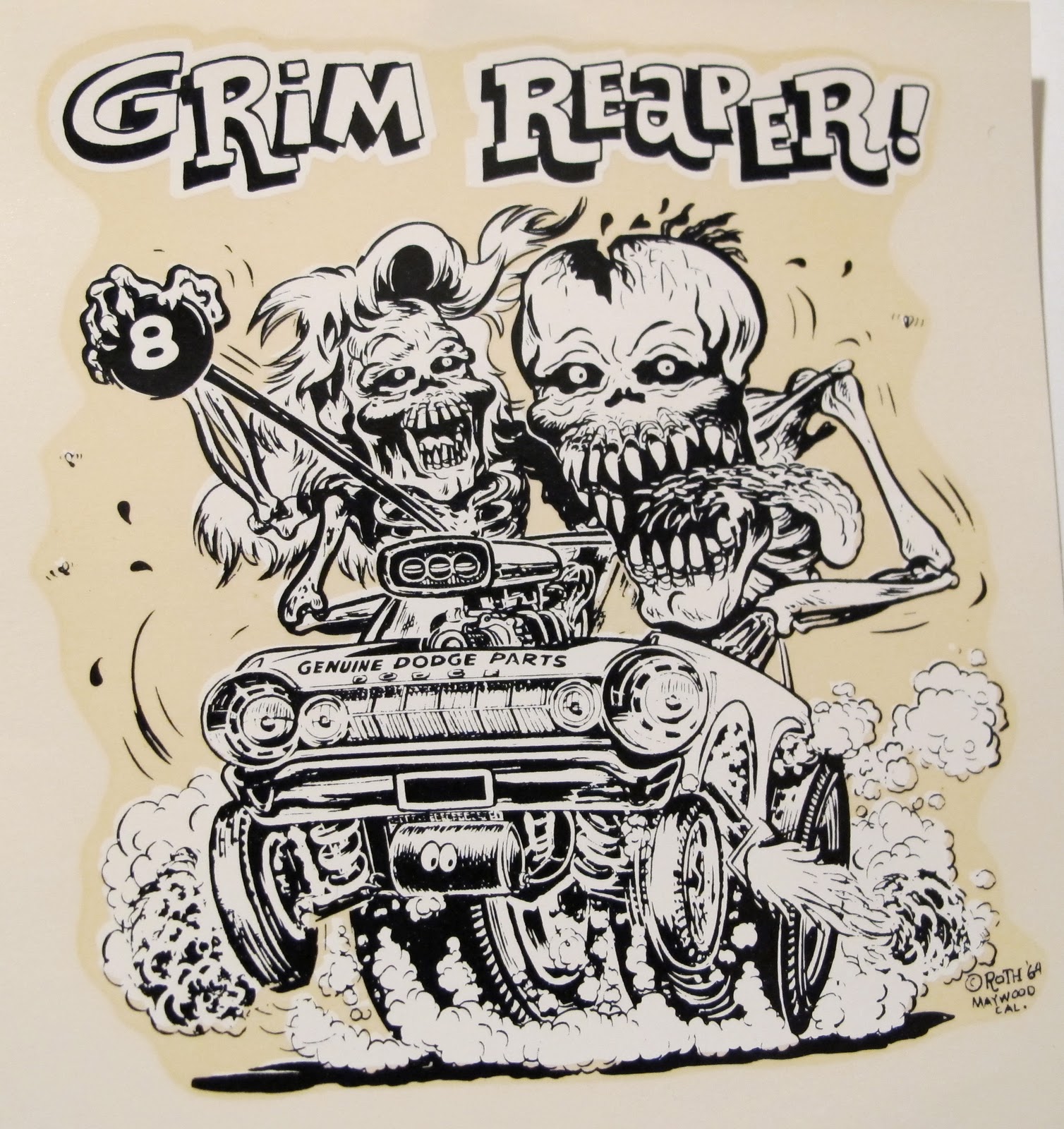 BlackHeart Tattoo San Francisco another 3 floyds label (detail)& ed