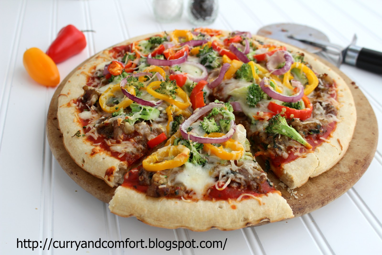 kitchen simmer vegetarian eggplant broccoli and pepper pizza kitchen simmer vegetarian eggplant broccoli and pepper pizza