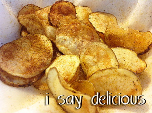 Homemade Old Bay Potato Chips - Girl Likes to Eat