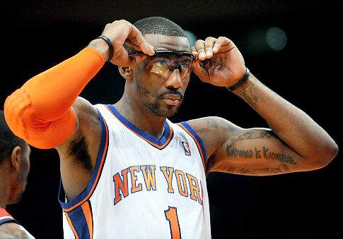 amare stoudemire and carmelo anthony. acquired Carmelo Anthony
